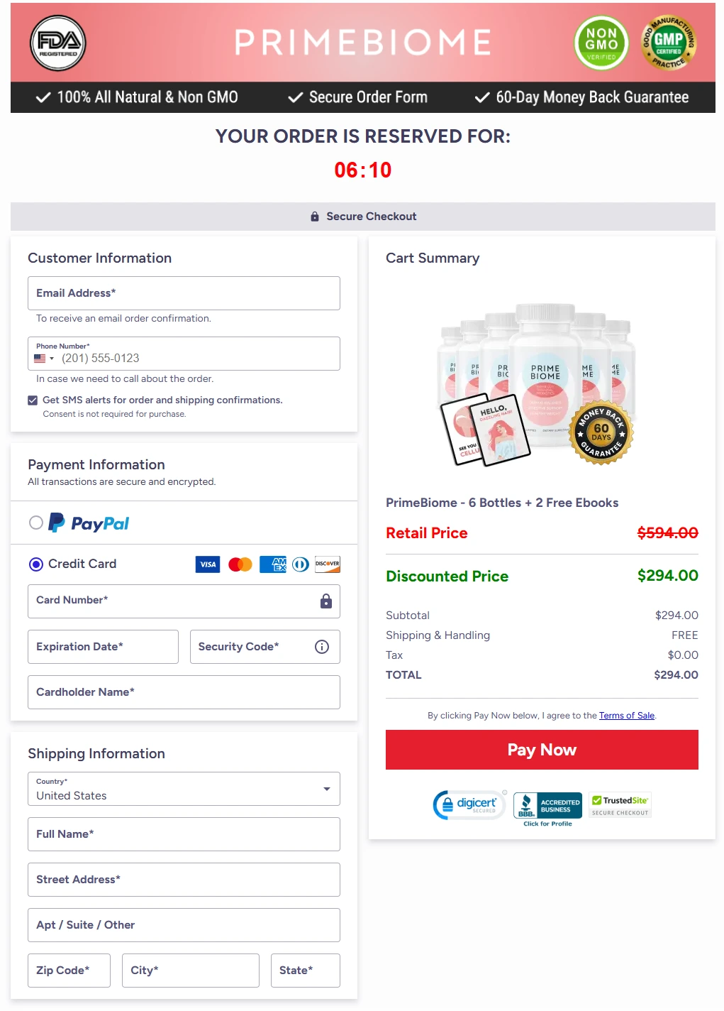 primebiome-checkout-usa
